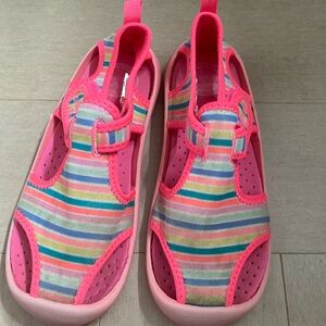 Pink water shoes